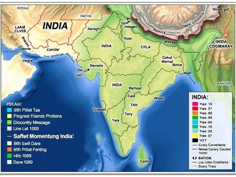 Indian-themed tracks in Swift Momentum Challenge Swift Momentum Challenge India map